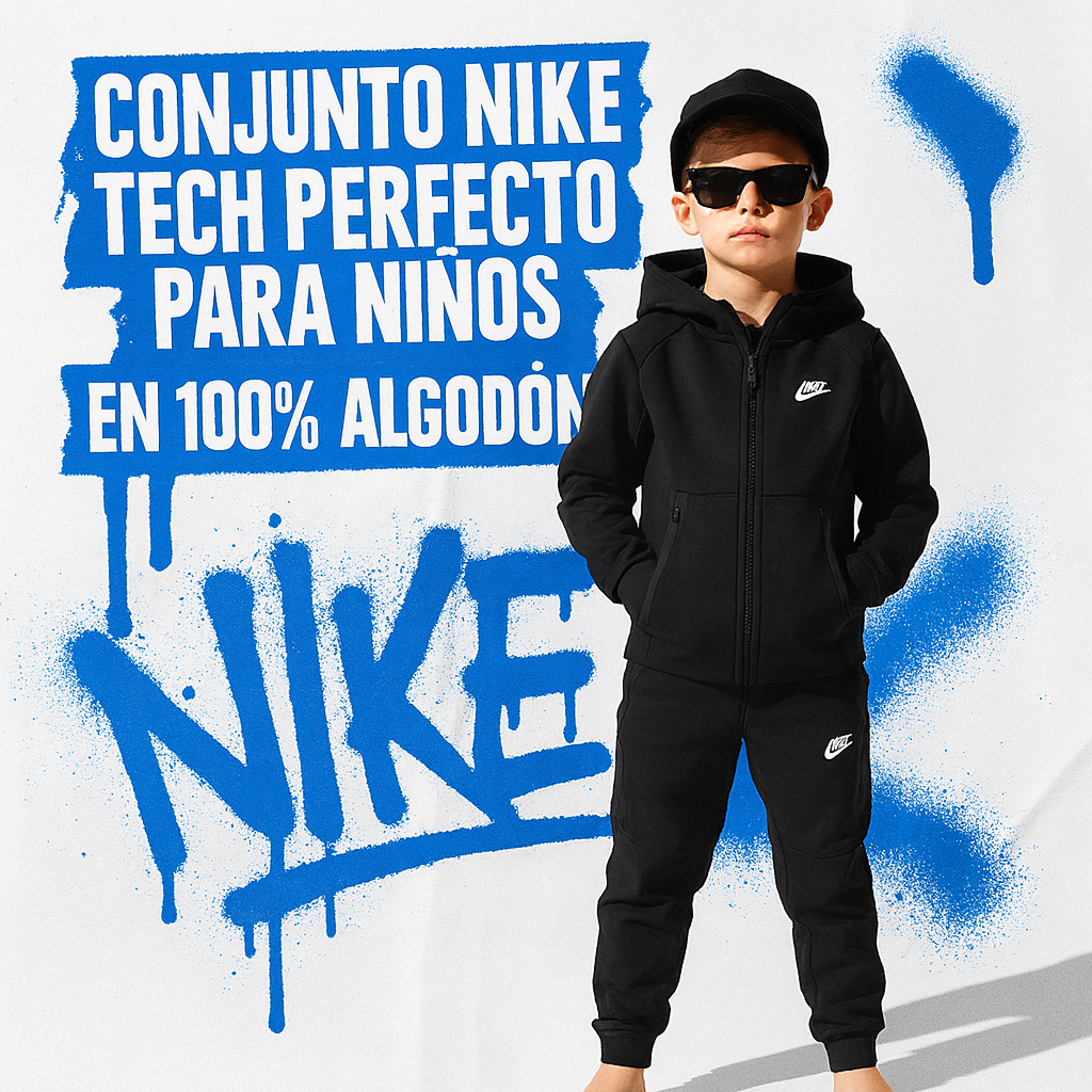 6a9096af-5aa4-453f-85ef-a55066c5a99c 👟 Conjunto para niños Nike Tech